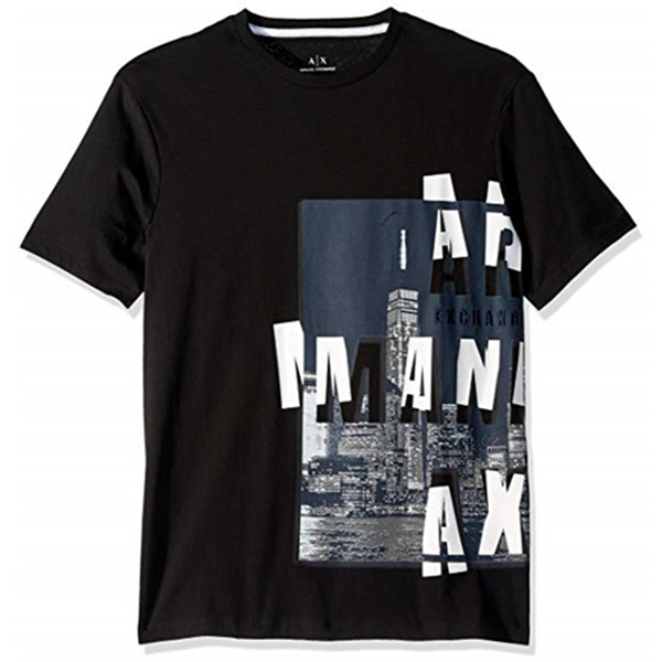 Armani Exchange阿玛尼Large Graphic Logo 男T恤
