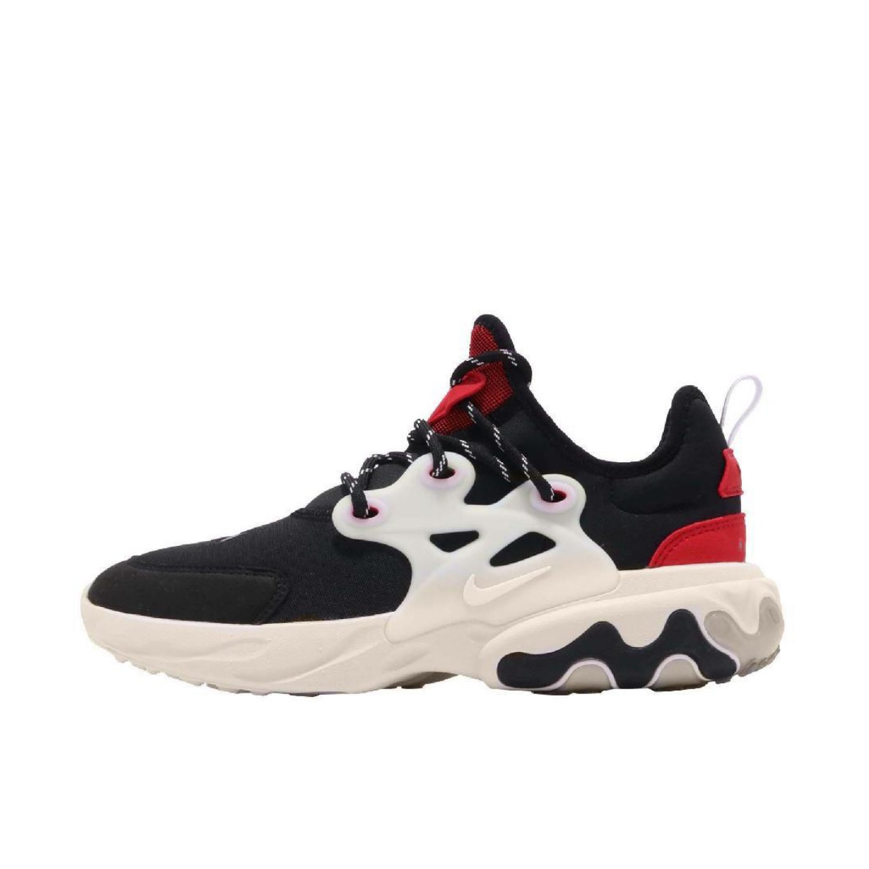 Nike Presto React 黑白红