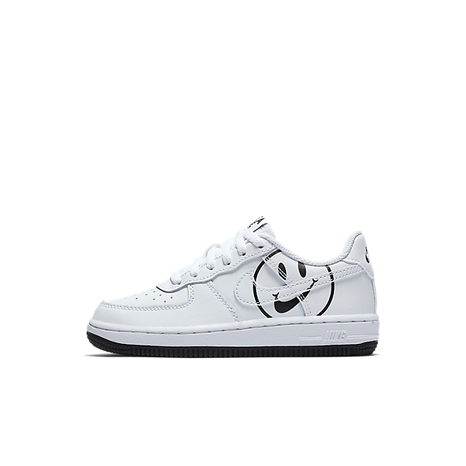 Nike Air Force 1 白黑/笑脸