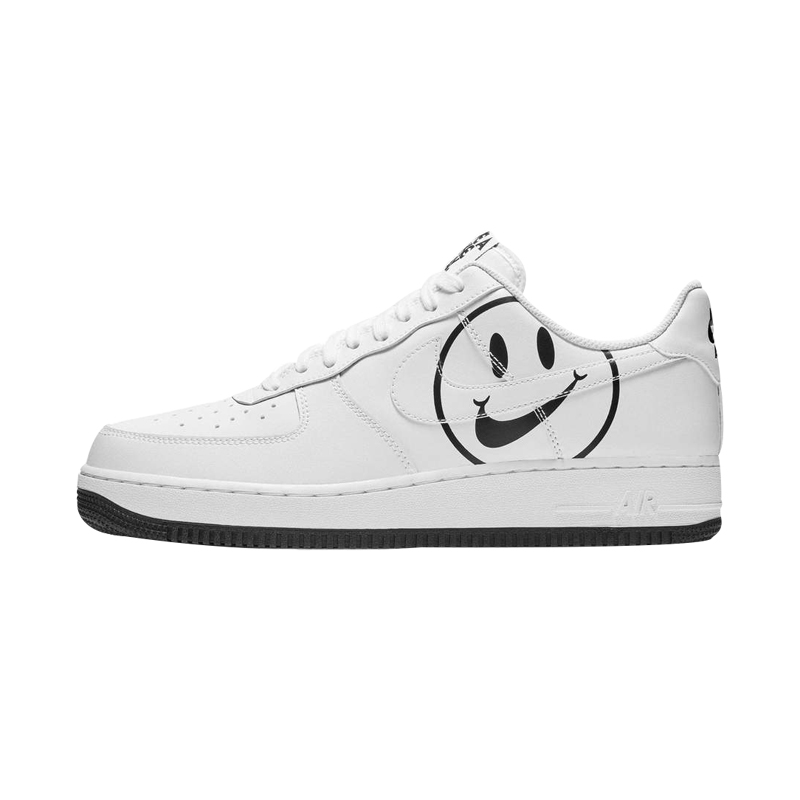 Nike Air Force 1 白黑/笑脸