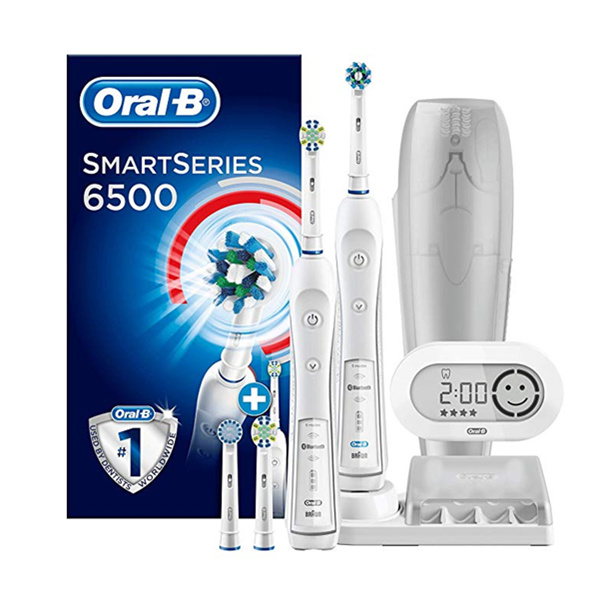 Oral-B 欧乐B Pro 6500 蓝牙电动牙刷 2支装