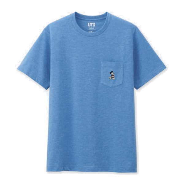 优衣库UNIQLO DPJ简约款印花T恤(短袖)