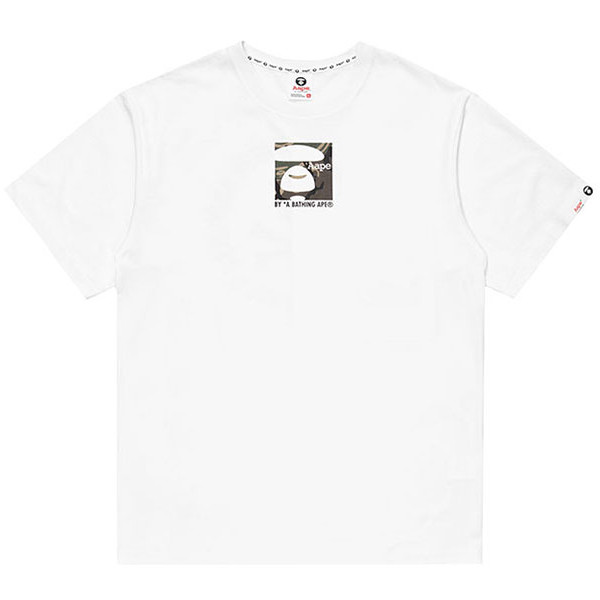 Aape 男装秋冬简约休闲短袖T恤