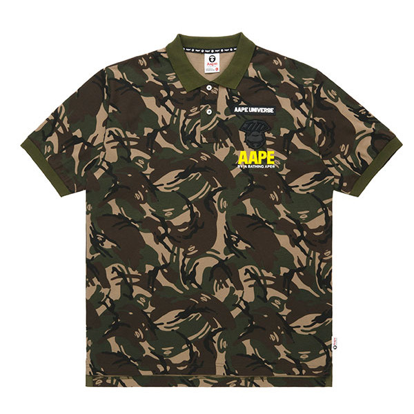 Aape 潮流迷彩POLO衫