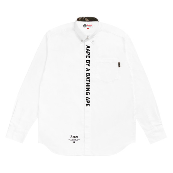 Aape 迷彩单口袋休闲衬衫