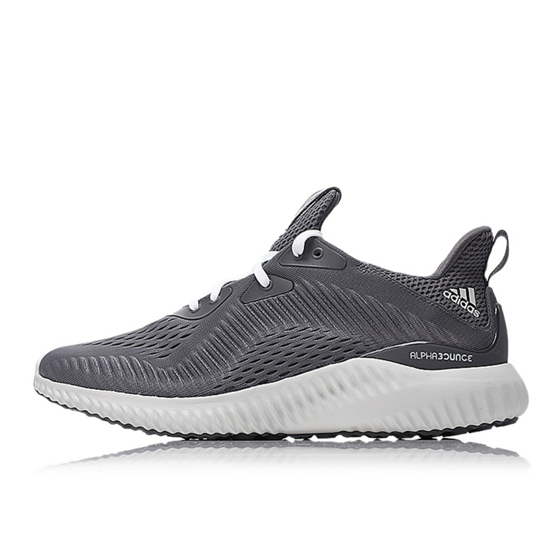 adidas Alpha Bounce Grey/White 铁灰色