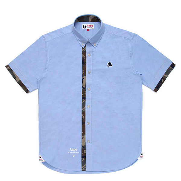 Aape 休闲短袖衬衫