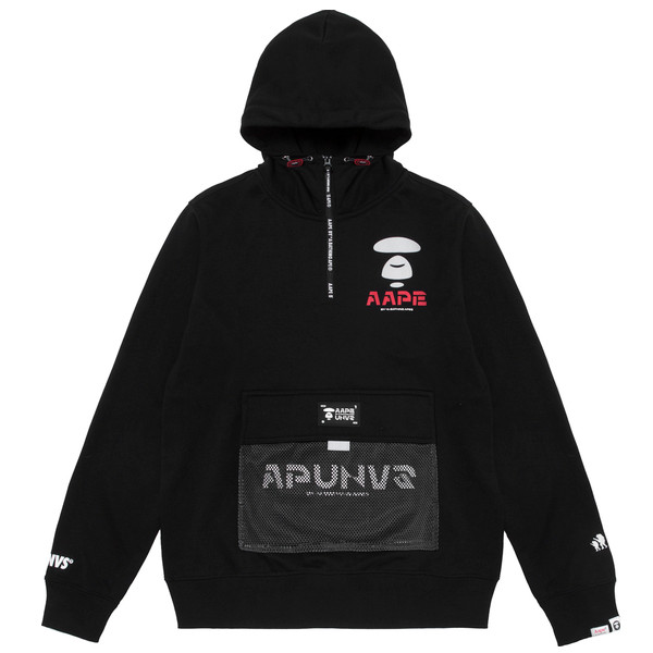Aape 男装春夏口袋连帽卫衣