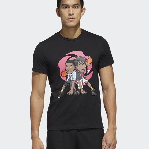 Adidas 2019新款罗斯篮球短袖T恤