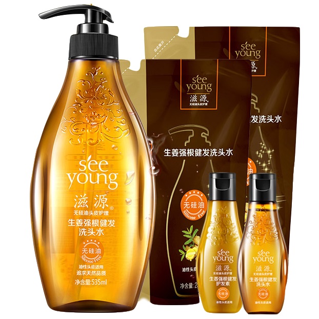 滋源 生姜洗发5件套 1125ml*2件