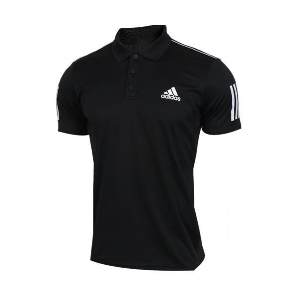 adidas 运动休闲透气POLO衫 DU0848  黑
