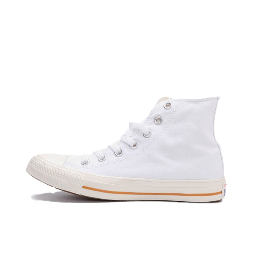 Converse Chuck Taylor All Star  纯白/橙色