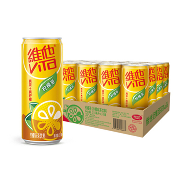 维他 柠檬茶饮料 310ml*24罐 整箱装