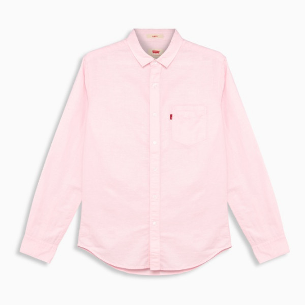 Levi's/李维斯 男士粉色长袖衬衫