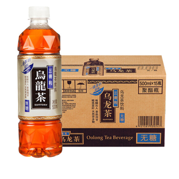 三得利 无糖乌龙茶饮料 500ml*15
