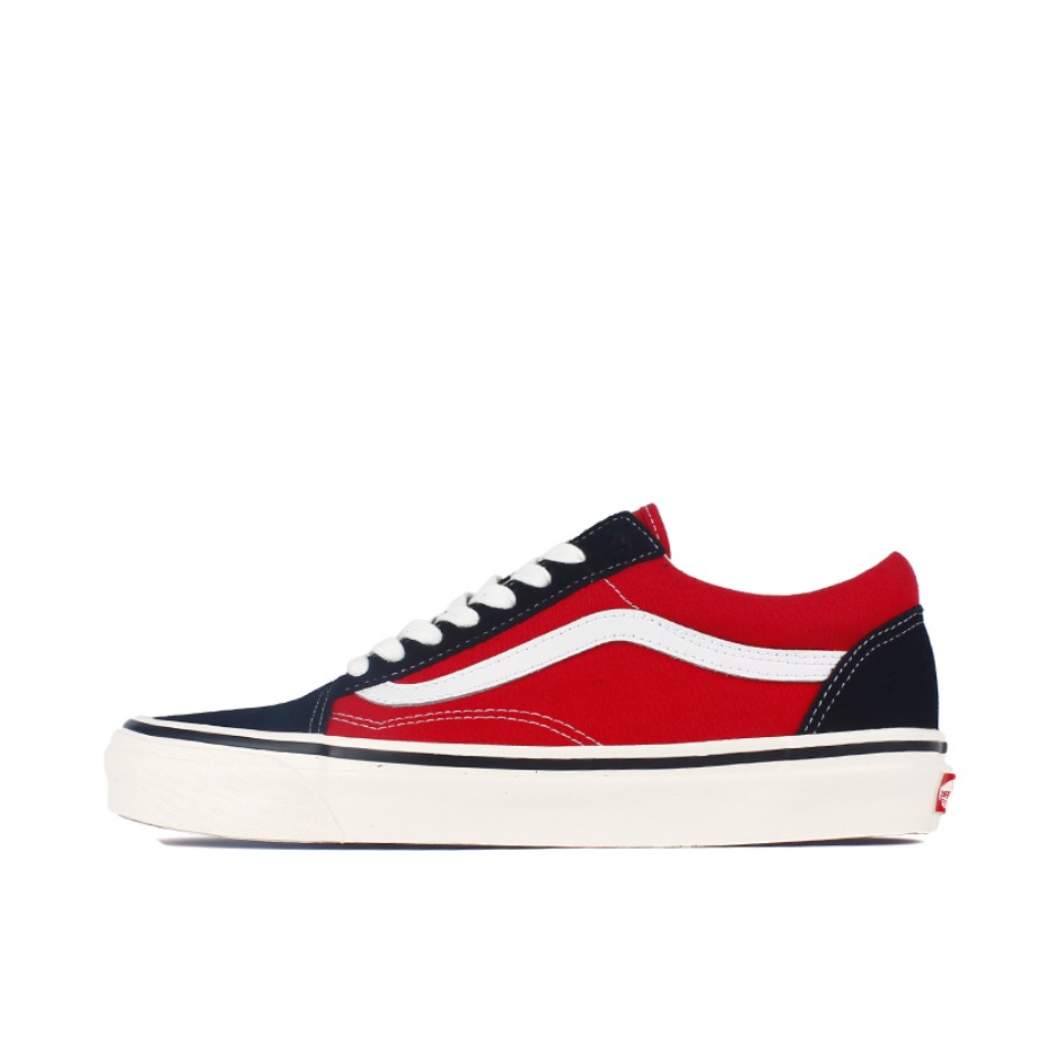 Vans Old Skool Red/Black 安纳海姆/黑红拼接