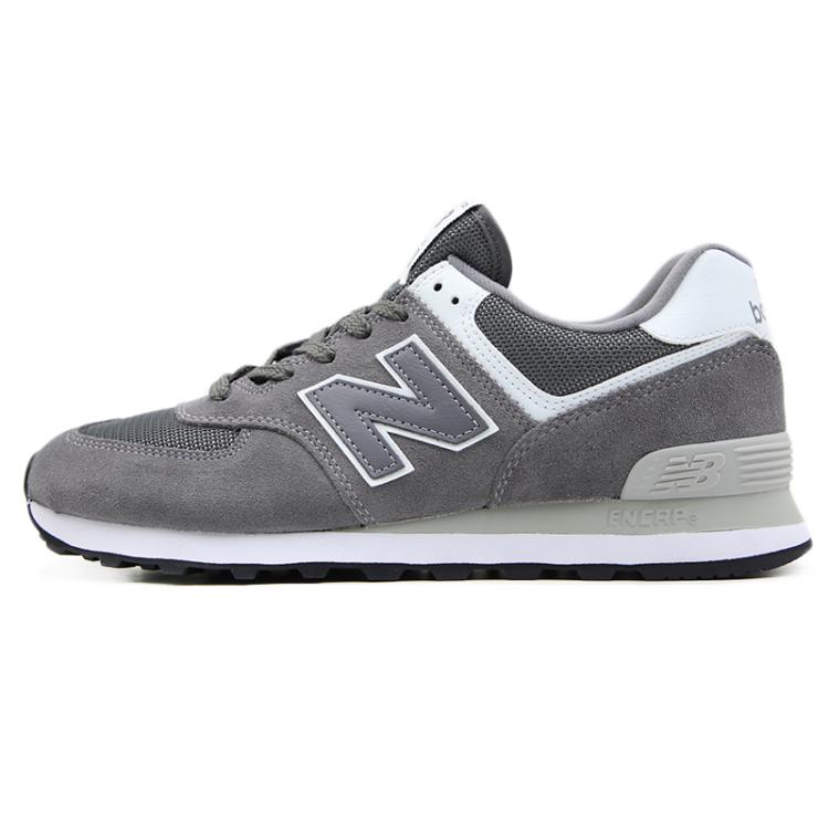 New Balance 574  浅灰/白