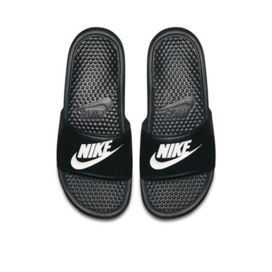 Nike Benassi Jdi Black White 黑/白字母勾