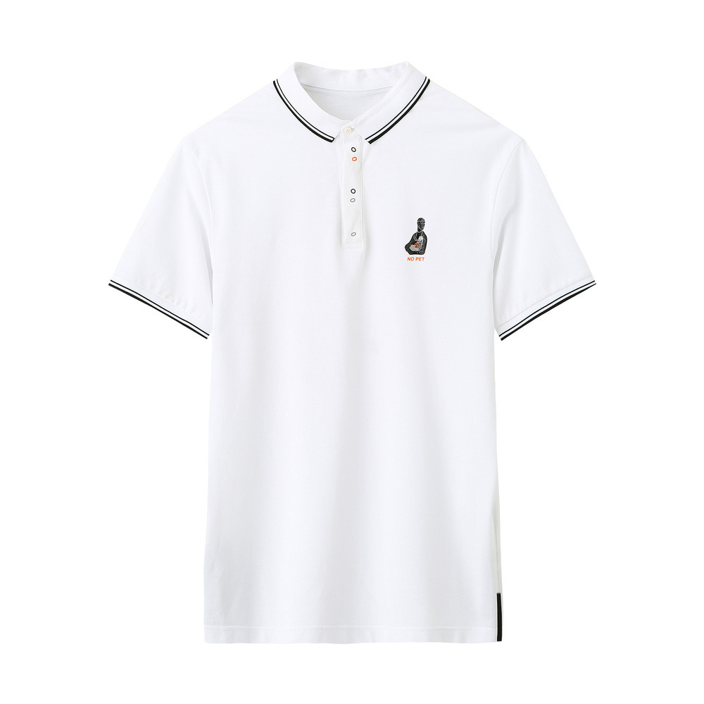 马克华菲男装2018夏季新款短袖Polo衫