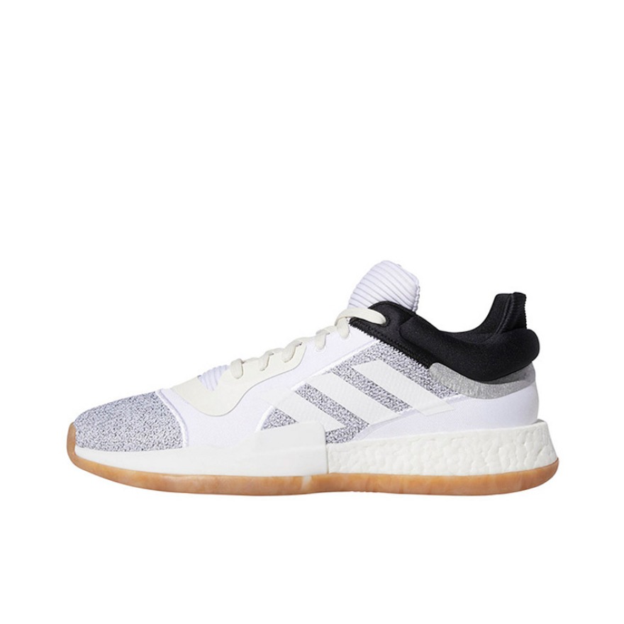 adidas Marquee Boost 灰白黑生胶 Low