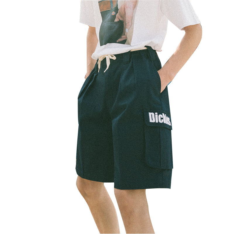Dickies 字母印花多袋工装短裤 DK006495