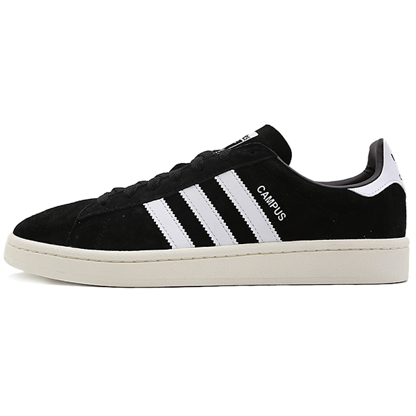 adidas Campus 80s 黑白银标