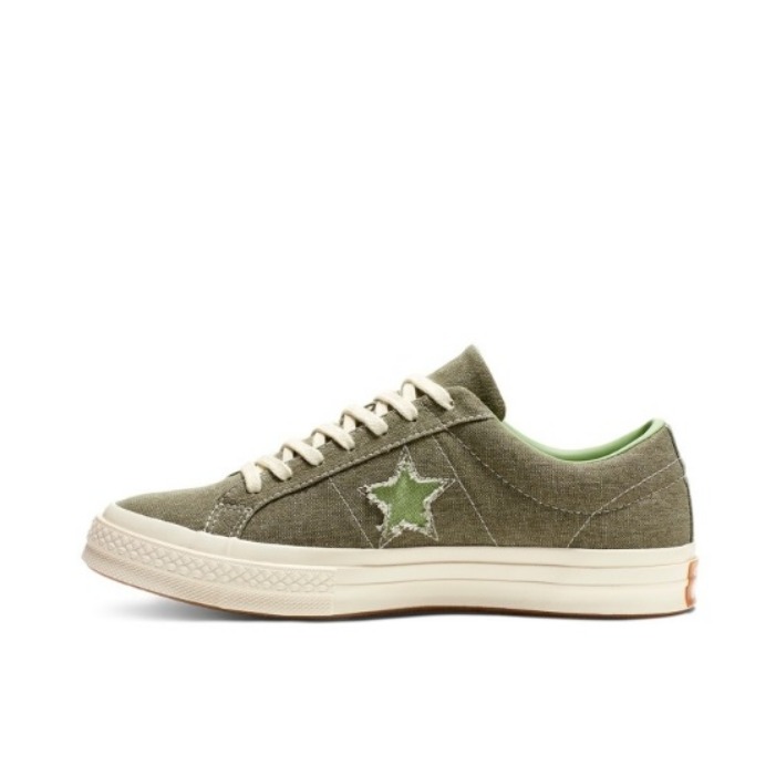 Converse One Star Green 褐绿/破坏星
