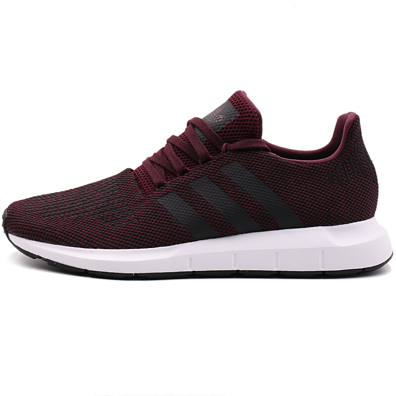adidas Swift Run Maroon/Black-White 暗红