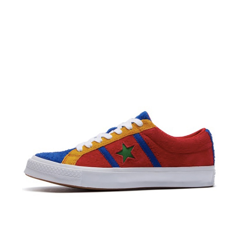 Converse One Star  红黄蓝