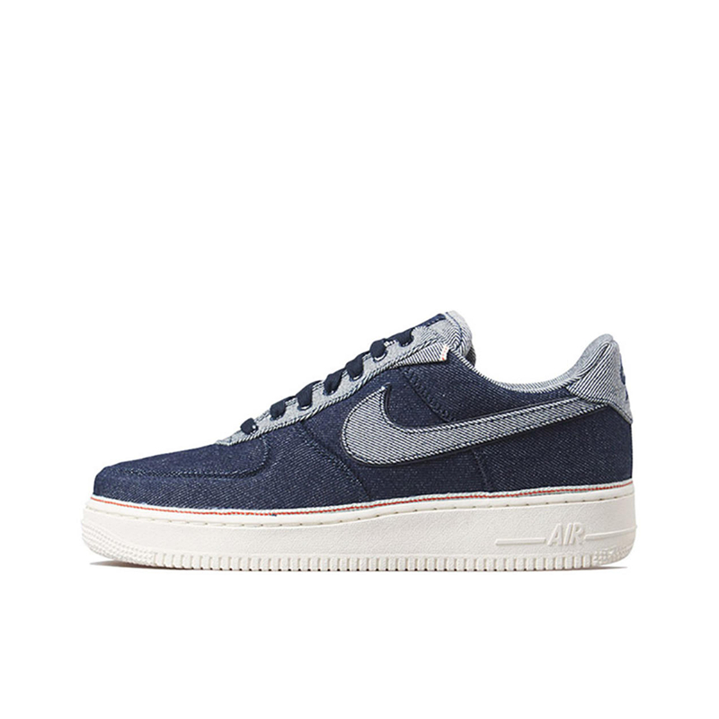 Nike Air Force 1 Denim Low 牛仔藍(lán)/白