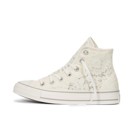 Converse Chuck Taylor All Star 奶白蕾丝
