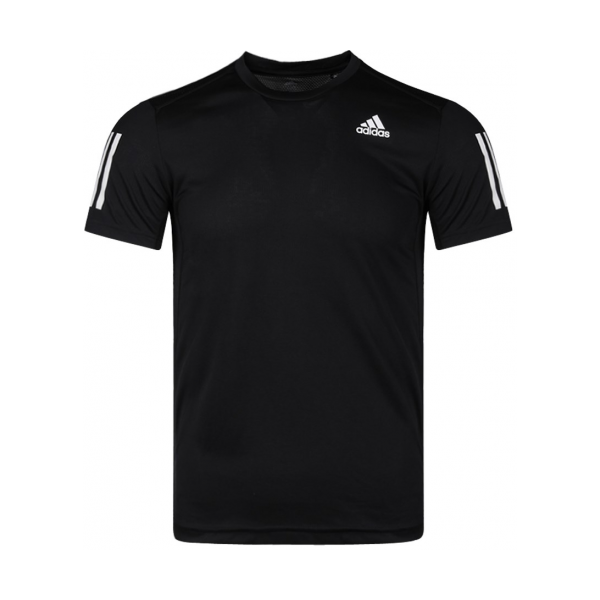 热款 | adidas 运动圆领速干T恤 DX1312  黑