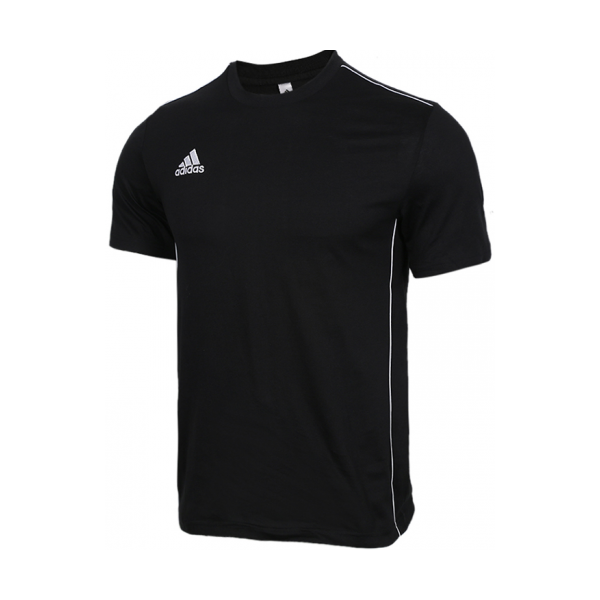 adidas 运动休闲跑步T恤 CE9063  黑