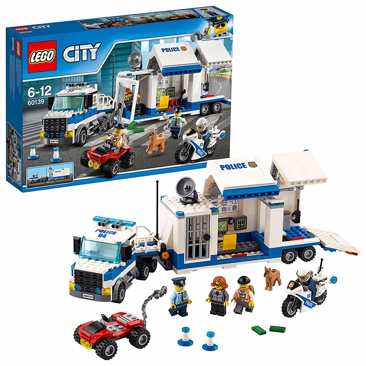 乐高(LEGO)积木 城市组系列City60139 移动指挥中心