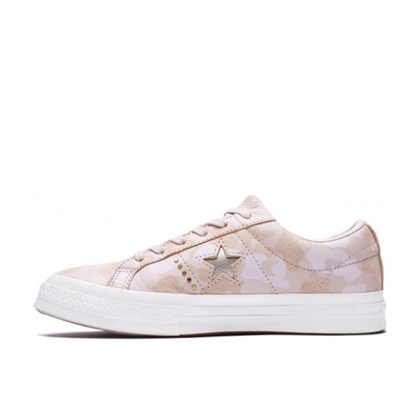 Converse One Star 浅粉迷彩