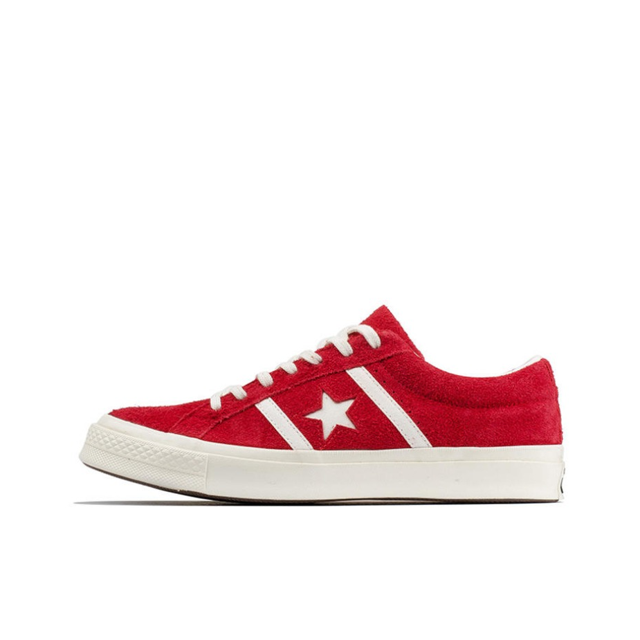 Converse One Star Enamel Red 红白翻毛皮