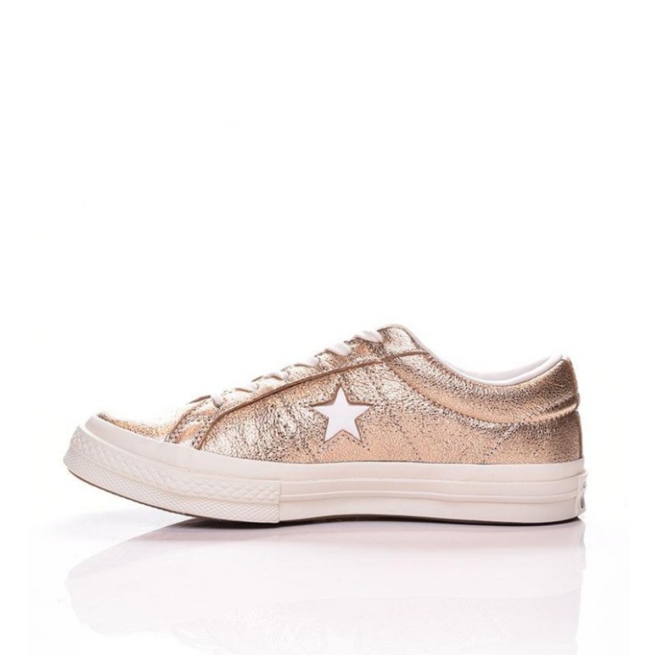 Converse One Star Gold/Egret 金色