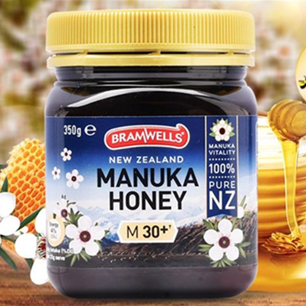 Bramwells MGO30+ 麦卢卡蜂蜜350g*2瓶