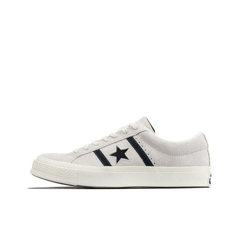 Converse One Star Ivory 灰黑翻毛皮