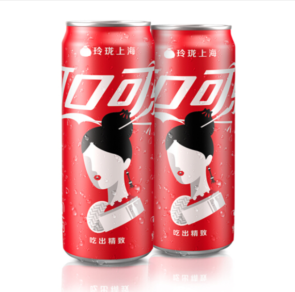 可口可乐 Coca-Cola 汽水 碳酸饮料 330ml*24罐
