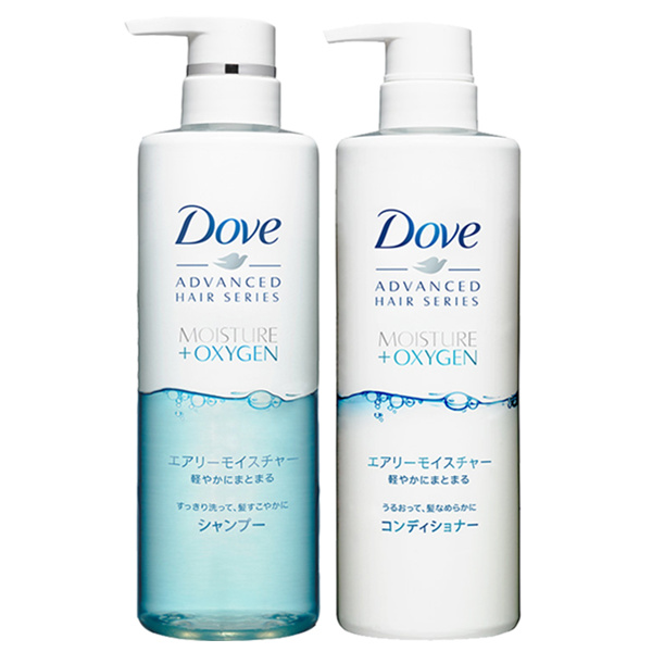 Dove 多芬 空气感无硅油洗护套装 480g*2瓶