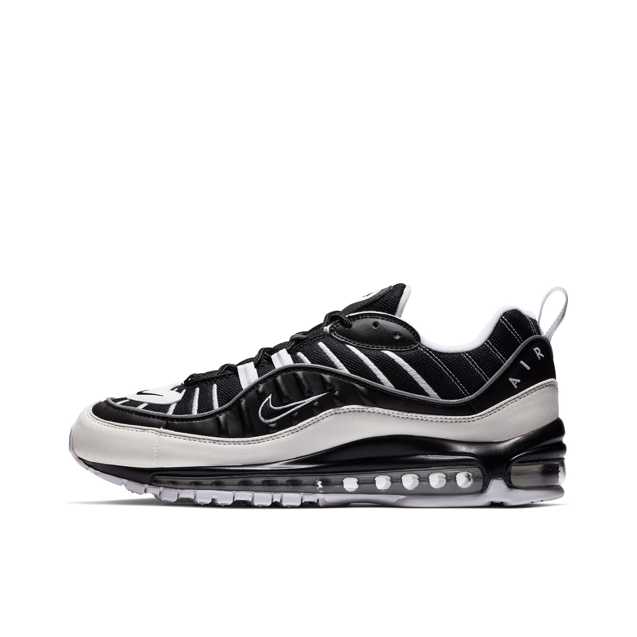 Nike Air Max 98 White Black 黑白