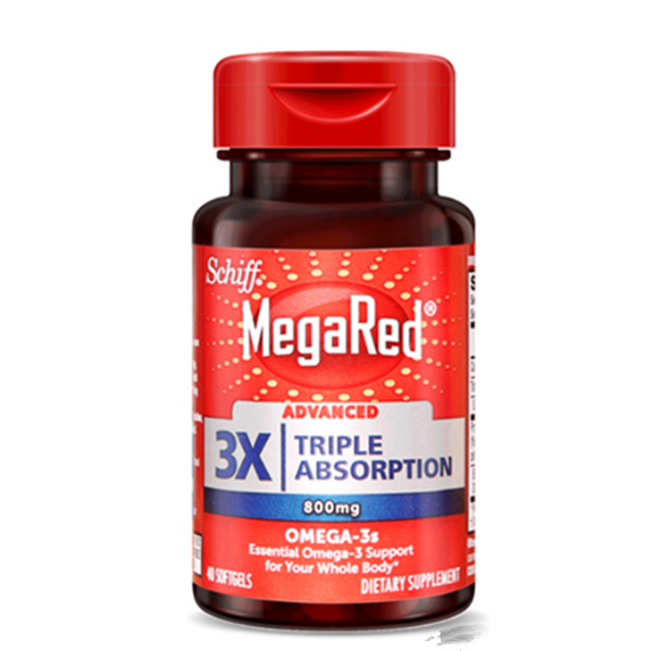 Schiff Omega-3 深海鱼油软胶囊 800mg*40粒*2瓶