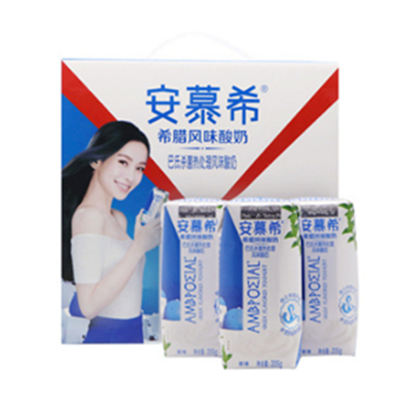 伊利 安慕希希腊风味酸牛奶 205g*12盒