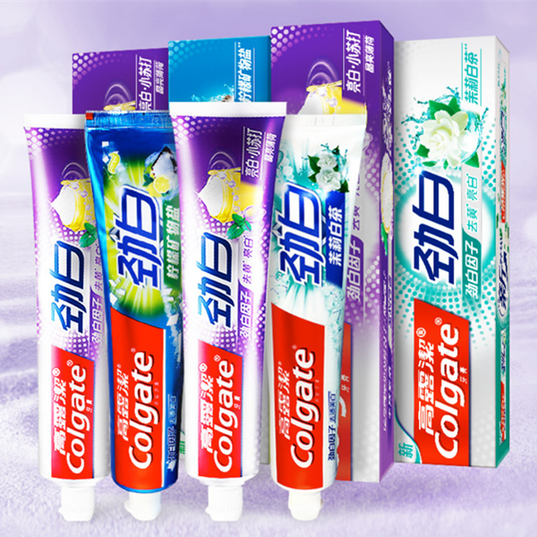Colgate 高露洁 劲白牙膏 120g*4支装