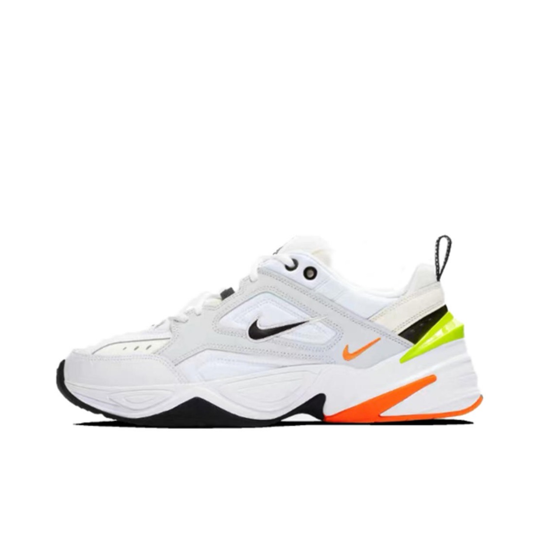 Nike M2K Tekno  Pure Platinum 白橙黄