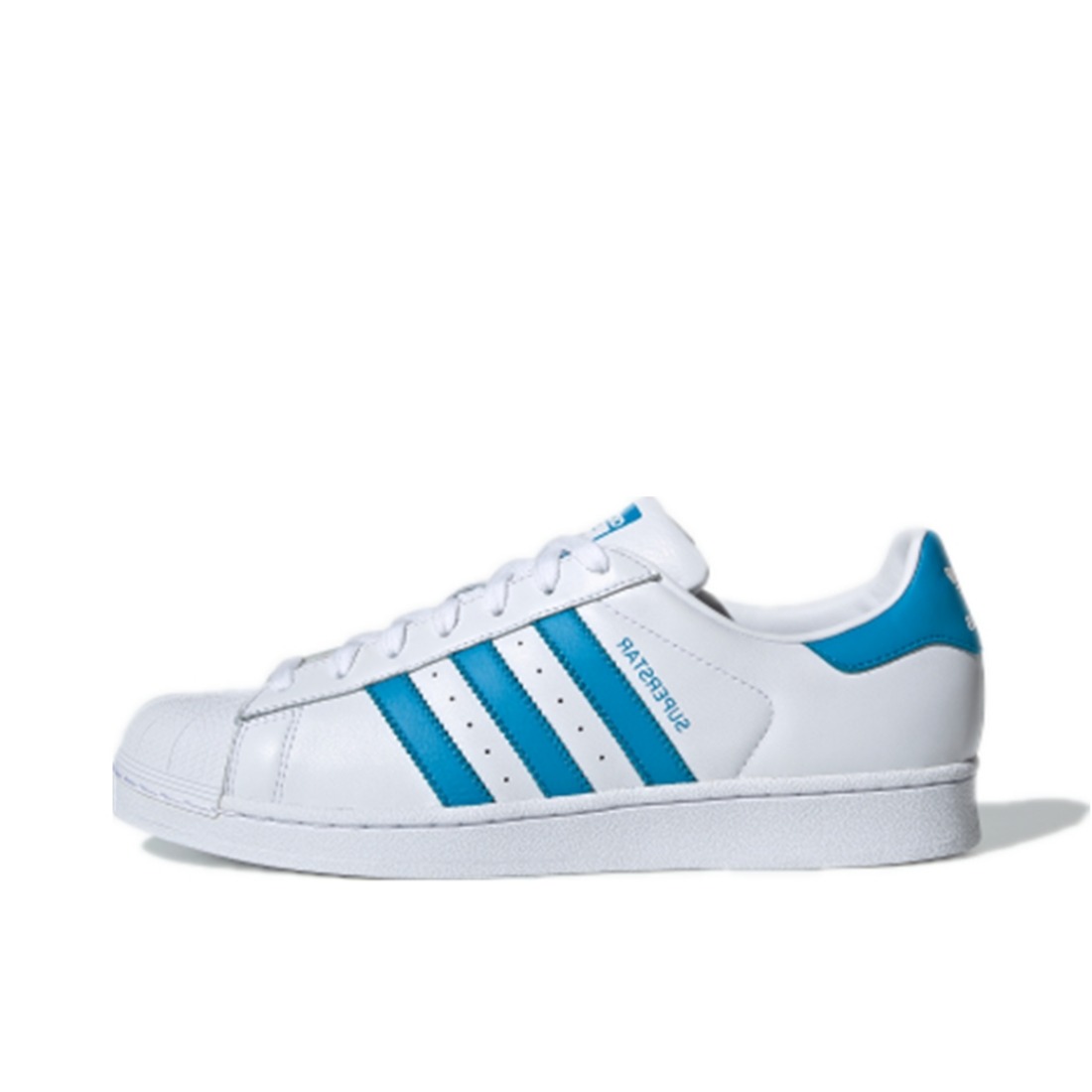 adidas Originals Superstar 白色/青蓝