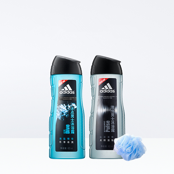 阿迪达斯男士沐浴露400ml*4瓶