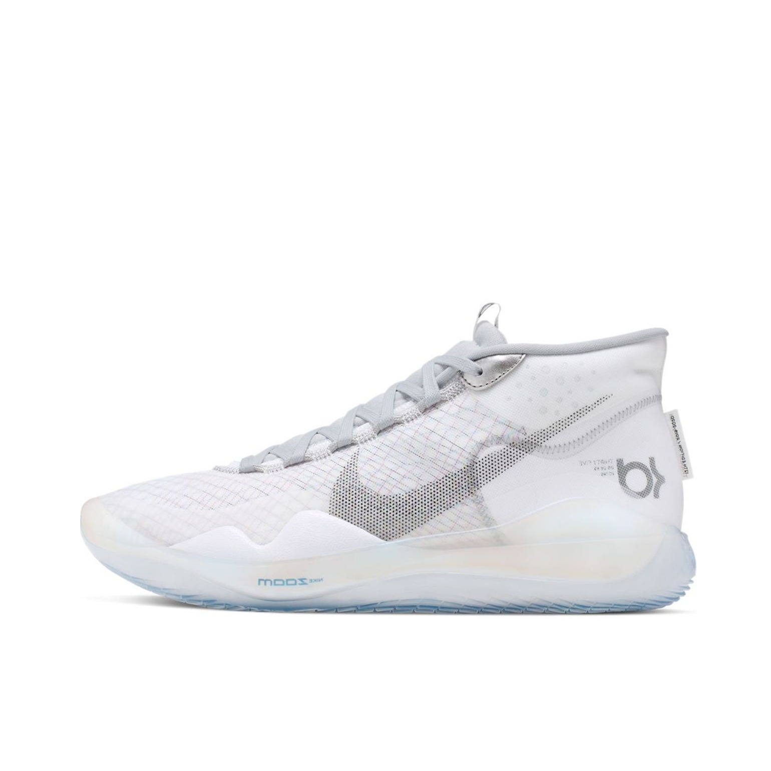 Nike KD 12 White/Wolf Grey 银