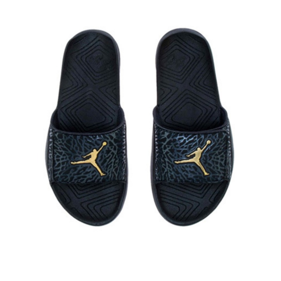 Air Jordan Hydro 7 Black/Gold 黑金